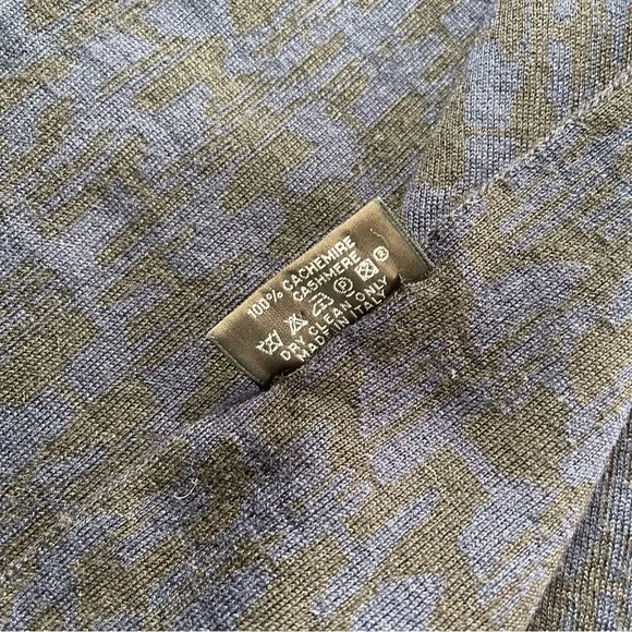 Hermes Cashmere H Pattern Scarf - Picture 4 of 14